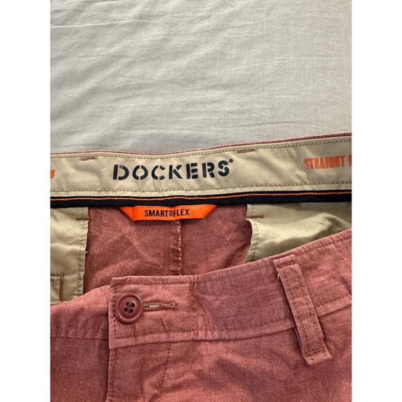 Dockers Ultimate Chino Straight Fit Smart Flex 360 sz 34x32 - Picture 3 of 5